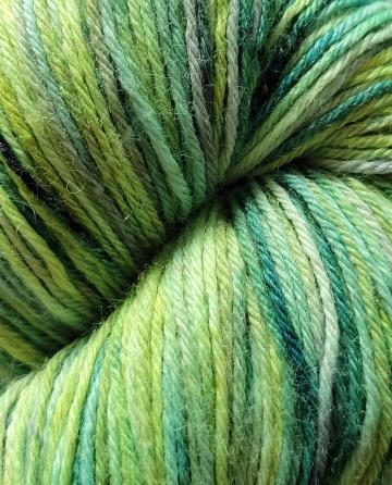 Vintage Sock Handpaint 12209 Emerald Dream from Berroco with Acrylic, Wool, and Nylon